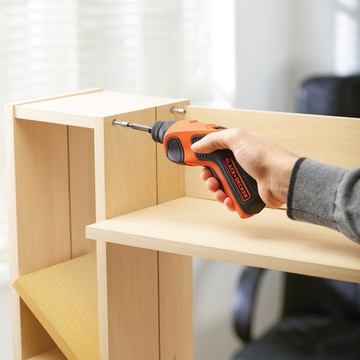 Отвертка 1/4 дюйма Black+Decker CS3651LC-XK 3,6 В