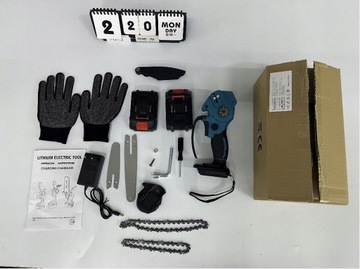 АККУМУЛЯТОРНАЯ ЦЕПНАЯ ПИЛА 4/6 ДЮЙМОВ, 21 В