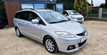 Mazda 5 I 1.8 MZR 115KM 2010 Mazda 5 BENZYNA 7 FOTELI klima 2x drzwi przesuwne GRZANE FOTELE 1.8, zdjęcie 6