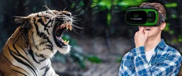 ОЧКИ VR ОЧКИ 3D КОРОБКА ВИРТУАЛЬНОЙ РЕАЛЬНОСТИ + ПУЛЬТ ДУ