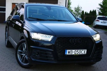 Audi Q7 II SUV 3.0 TDI 272KM 2016 Audi Q7 3.0 TDI 272KM Quattro S-Line Salon PL Bezwypadkowy Serwis Piekne A, zdjęcie 3