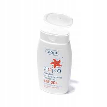 ZIAJKA EMULSJA WODOODPORNA DLA DZIECI SPF 50+