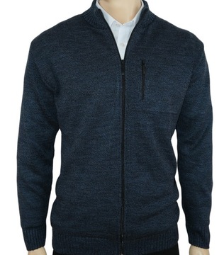 sweter rozpinany N1k PRODUKT POLSKI jeans XL