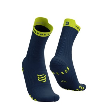 Skarpety Compressport v4.0 Run High Blues/Green Sheen r.42-44