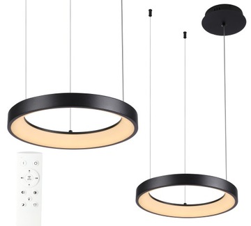 Lampa wisząca sufitowa modern plafon LED mocna