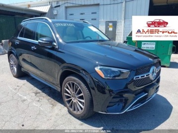 Mercedes GLE V167 2024 Mercedes-Benz GLE 2024r, 350, 4Matic, 2.0L 2.0 Benzyna 255KM