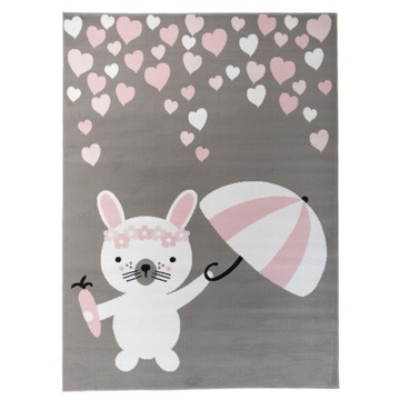 DYWAN PINKY 160x220 PASTELOWY DZIECIĘCY PASTEL 61g