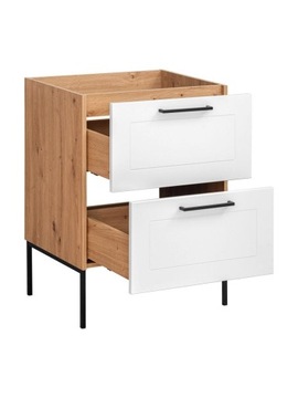 Szafka stojąca Madera biała pod umywalkę 60 cm