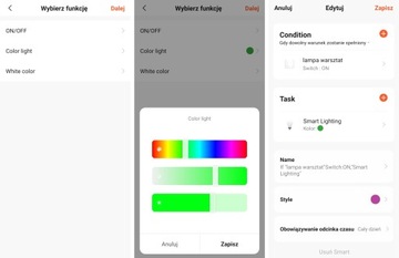 Inteligentny Kontroler LED 5w1 RGBW+CCT 12-54V seria GL ZigBee RF HUE TUYA
