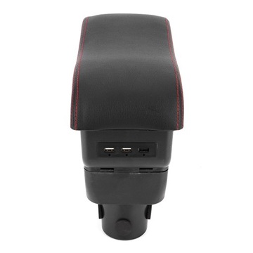 Подлокотник с отделением для хранения в центре автомобиля с