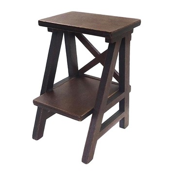 Черная напольная стойка Retro 1:12