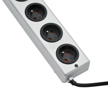 Сверхнадежный УТЕПЛИТЕЛЬ НА 8 РОЗЕТОК, 2,5 м, УДЛИНИТЕЛЬ ДЛЯ ДОМАШНЕГО ОФИСА, 16 А.