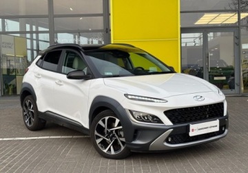 Hyundai Kona I Crossover Facelifting 1.6 T-GDI 198KM 2021 Hyundai Kona 1.6 T-GDI 198KM 7DCT AWD Premium Pakiet Leather LED SalonPL S, zdjęcie 4