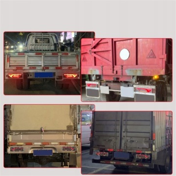 СВЕТОДИОДНЫЕ КОМБИНИРОВАННЫЕ ЗАДНИЕ ФОНАРИ ТРАКТОР ТРЕЙЛЕР 12/24V КОМПЛЕКТ ИЗ 2 ЛАМП