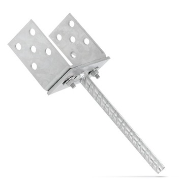 Регулируемый анкерный кронштейн основания столба беседки