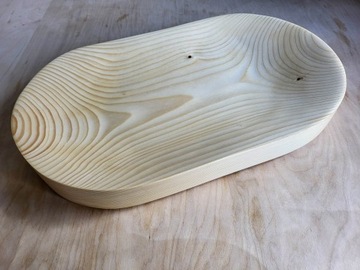 KORYTO drewniane dla KUR do OGRODU NIECKA XL 70 CM