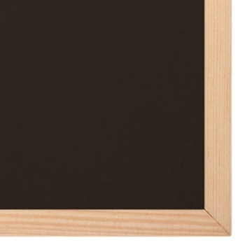 Доска меловая 80х60 см, деревянная рамка + МЕЛ