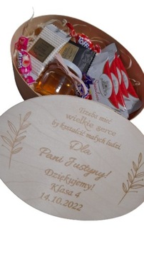 MIÓD czekoladki PREZENT DZIEŃ NAUCZYCIELA ZESTAW