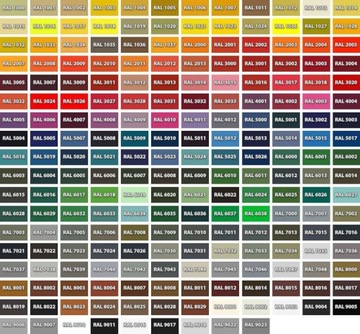 маленький горизонтальный радиатор Rene 41 x 60 белый и 7016