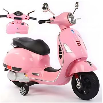 ДЕТСКИЙ ЭЛЕКТРОСАКУТЕР СИГНАЛ БАТАРЕЯ РОЗОВЫЙ