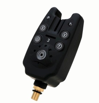 Установите водонепроницаемый сигнальный датчик рыбалки + штаб -квартира + 3 + 1 чемодан