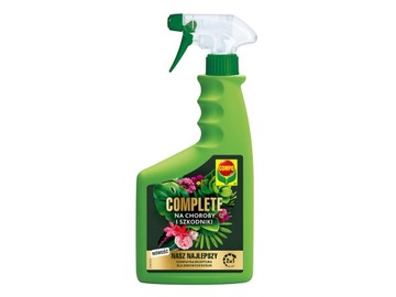 Compo Complete 2w1 na choroby i szkodniki roślin spray 500ml