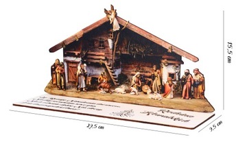 БОЛЬШОЙ Рождественский вертеп 3D Стабильные пожелания