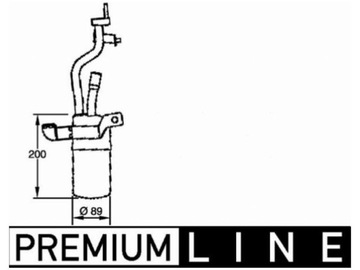 MAHLE AD 279 000P SUŠIČ KLIMATIZACE