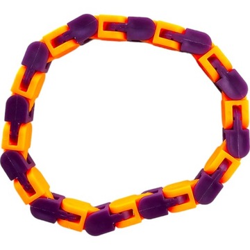 IMNPEOPS ЗМЕЯ ЦЕПЬ СЕНСОРНАЯ АНТИСТРЕССОВАЯ ИГРУШКА-ЦЕПЬ-ПАЗЗЛ