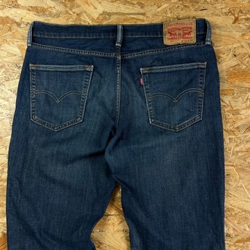 Spodnie Jeansowe LEVIS 504 34x32 Straight Proste Dżins Jeans Męskie Denim