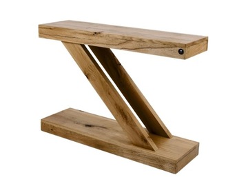 KONSOLA Dębowa Loft DREWNO LITE 120 cm SKD-213