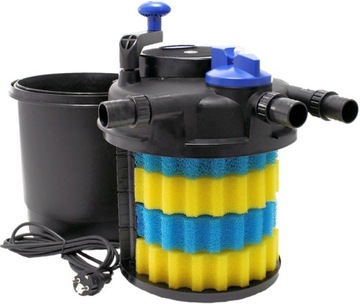 НАПОРНЫЙ ФИЛЬТР CPF-5000 для пруда, УФ-лампа, 8м3