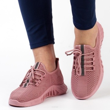 Różowe sportowe buty damskie Super Star 537g r40