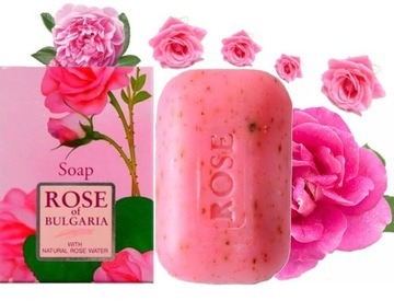 Naturalne MYDŁO Różane ROSE of BULGARIA 100g