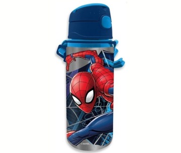 BIDON ALUMINIOWY DISNEY MARVEL SPIDERMAN ZAMYKANY BUTELKA - 600 ml