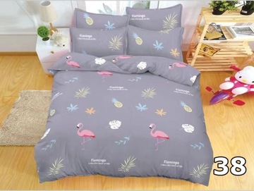 КОМПЛЕКТ ПОСТЕЛЬНОГО ПРИНАДЛЕЖНОСТИ 140х200 + НАВУШКА 70х80 2 ЧАСТИ ПОСТЕЛЬНОЕ БЕЛЬЕ НОВЫЕ ДИЗАЙНЫ