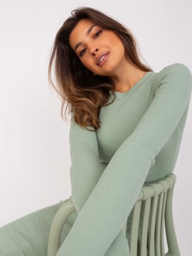 Туника ПЛАТЬЕ из ХЛОПКА, в рубчик, длинный рукав F131 красная, 40 л