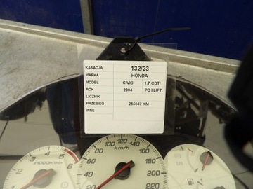BUDÍKY HONDA CIVIC VII FL 1,7CDTI HR0291222