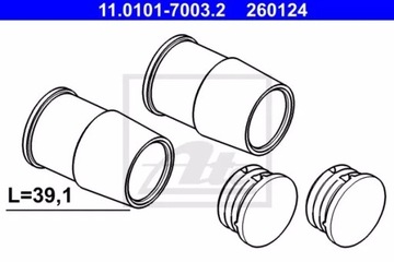 КОМПЛЕКТ ВТУЛОК ТОРМОЗНОГО ЗАЖИМА. ЕЛ
