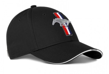 CZAPKA Z DASZKIEM FORD MUSTANG CZARNA ORYGINALNA