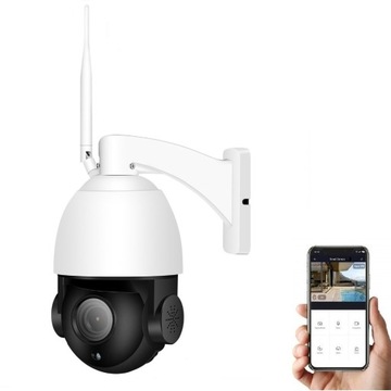 KAMERA OBROTOWA ZEWNĘTRZNA IP WIFI 30X ZOOM OPTYCZNY 5MPX