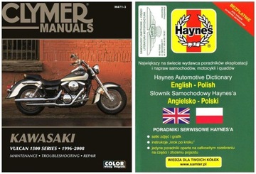 Kawasaki Vulcan 1500 Classic Drifter Nomad (1996-2008 instrukcja napraw 24h