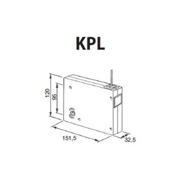 Кабельный барабан Aluprof, белый, с рукояткой + кабель 5м