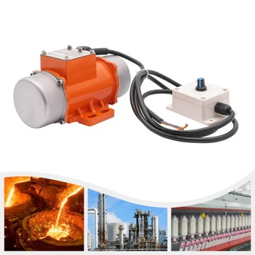 ВИБРАЦИОННЫЙ МОТОР 40ВТ С РЕГУЛЯТОРОМ СКОРОСТИ 220В