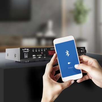 Профессиональный FM-усилитель USB SD BT MP3 LTC