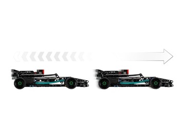 LEGO TECHNIC 42165 MERCEDES-AMG F1 W14 E PERFORMANCE ОТТЯЖНОЙ НАЗАД