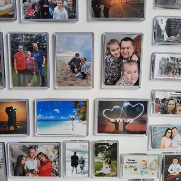 MAGNES duży z TWOIM ZDJĘCIEM dla taty dzień ojca