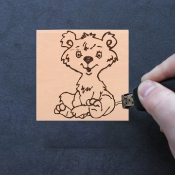 10 штук прочных деревянных панелей DIY для детального выжигания и ремесленных работ