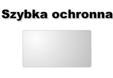 Szybka do maski do piaskowania 135x180mm grubość 3-4mm