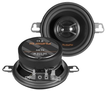 Musway ME32 Głośniki samochodowe dwudrożne 87mm 8.7cm 50W RMS 3OHM